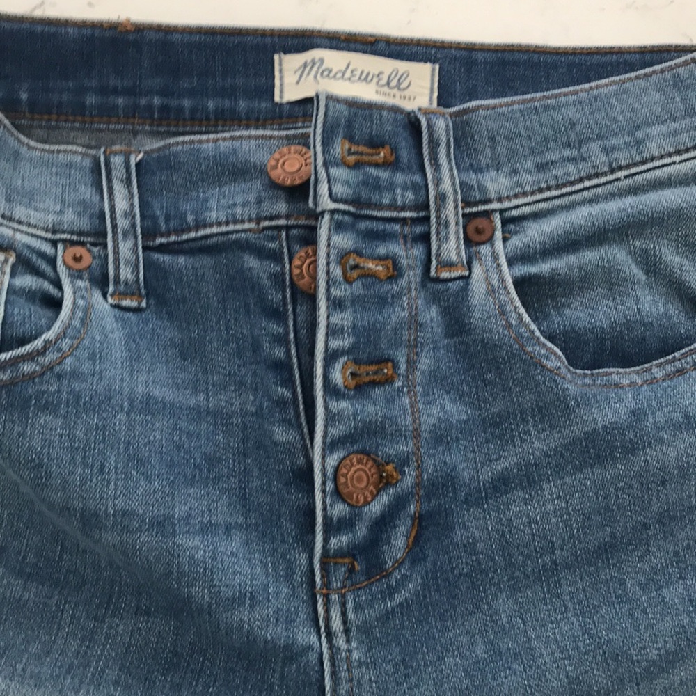 Madewell High Riser Crop 26 - Picture 3 of 5